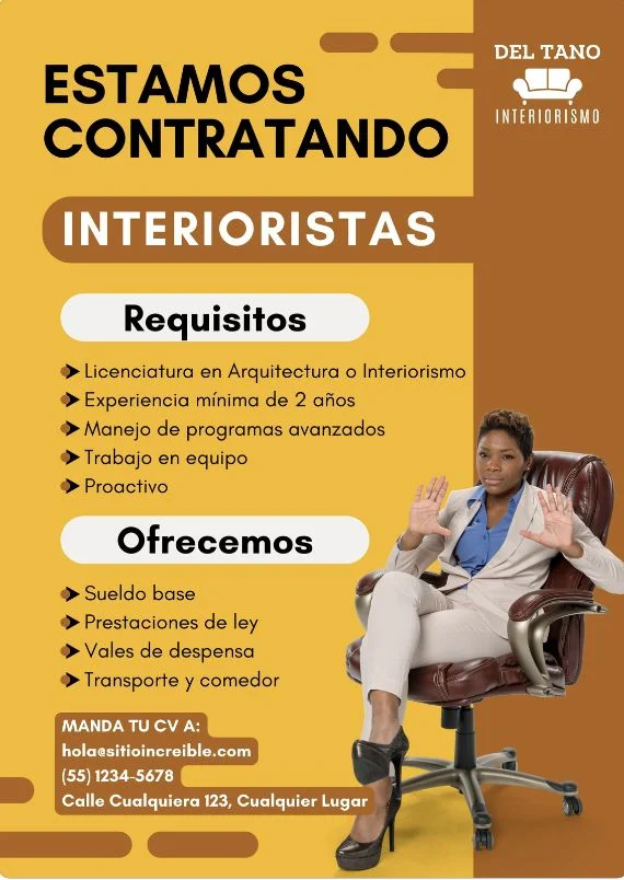 Ejemplo de Oferta de Empleo